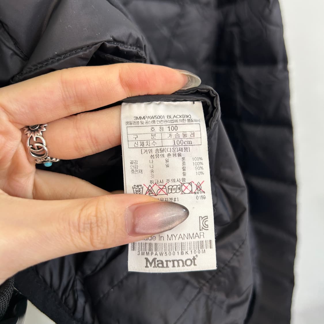 마모트 남성 거위털 경량패딩 100 상품이미지3