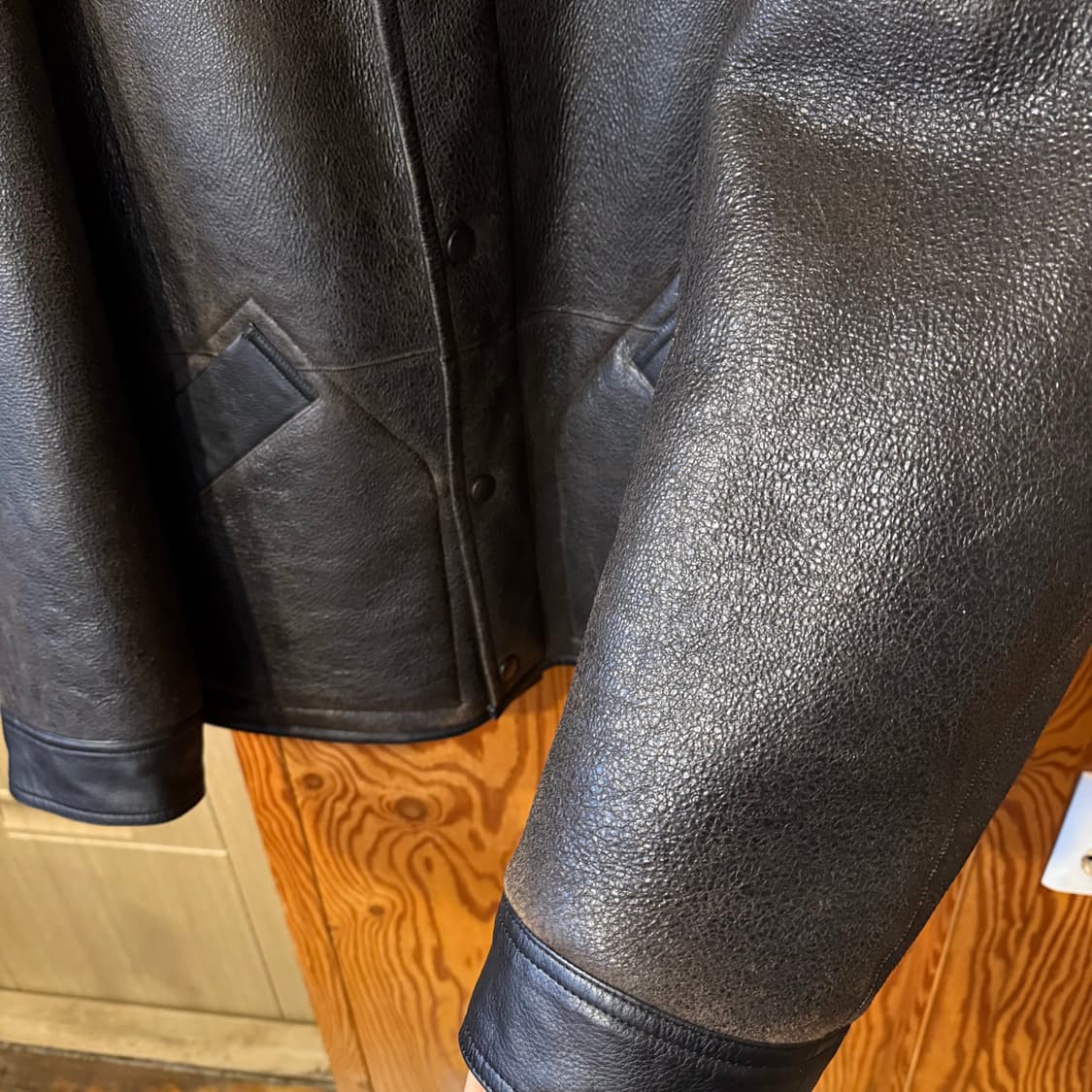 새상품) 르메르 25 f/w 시어링 에스프레소 코트 자켓  상품이미지7