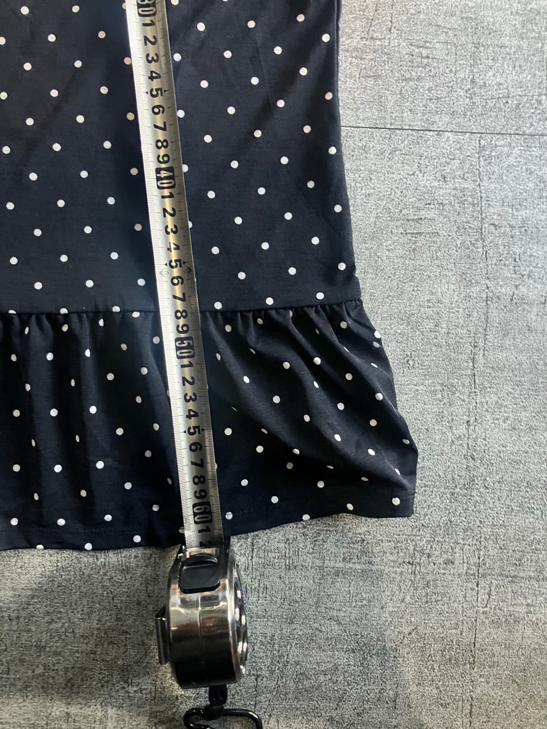 일본빈티지 Honfieur 하구미모리걸 달천깔페어리 도트땡땡이티셔츠 상품이미지3