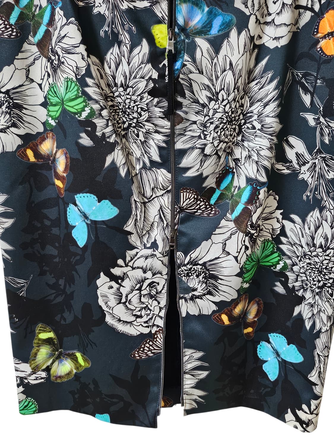 ✨마크케인 Marc Cain 플라워 나비 미디 스커트 55 | 밴딩 슬림 상품이미지8