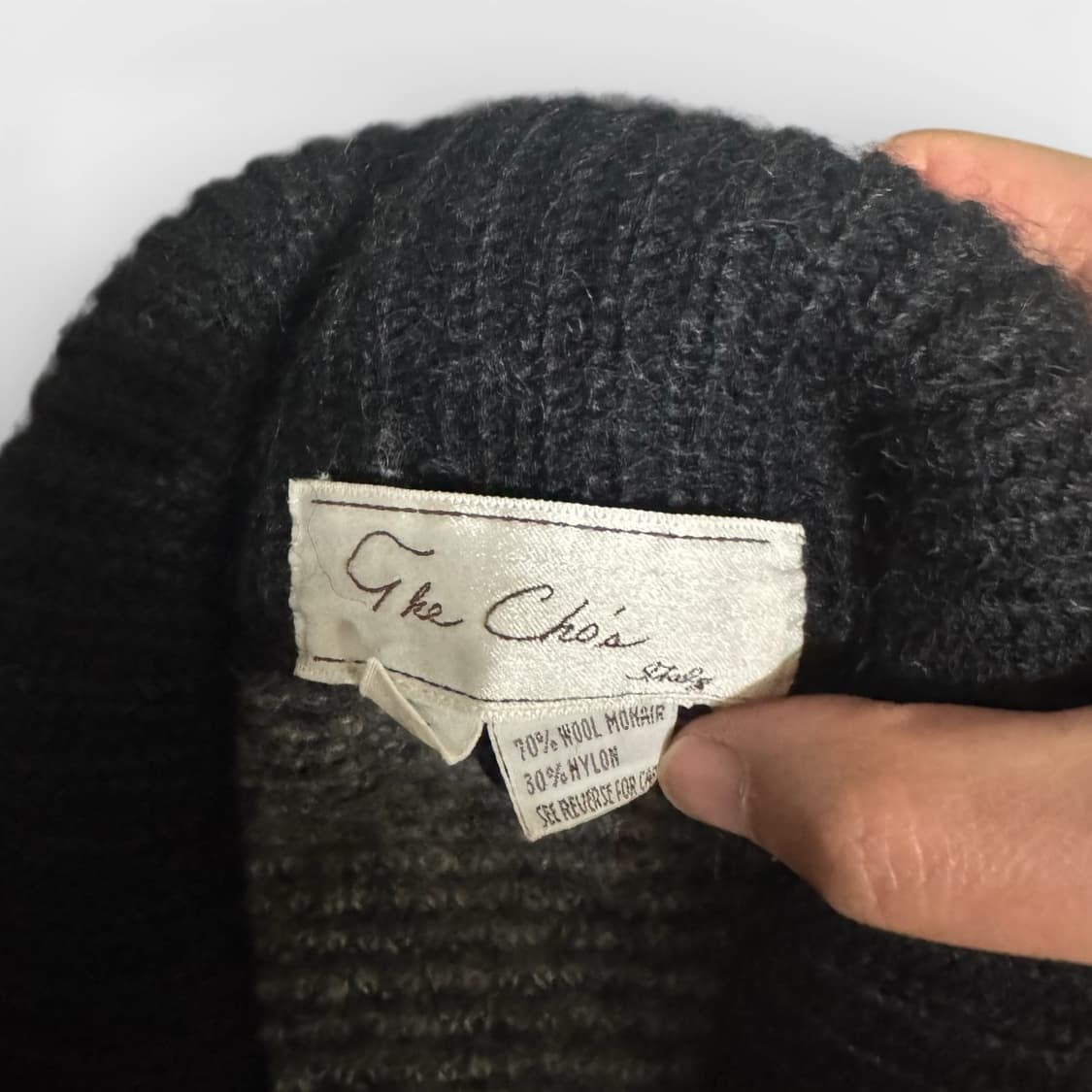 ~00‘s Wool Mohair Knit Cardigan 상품이미지4