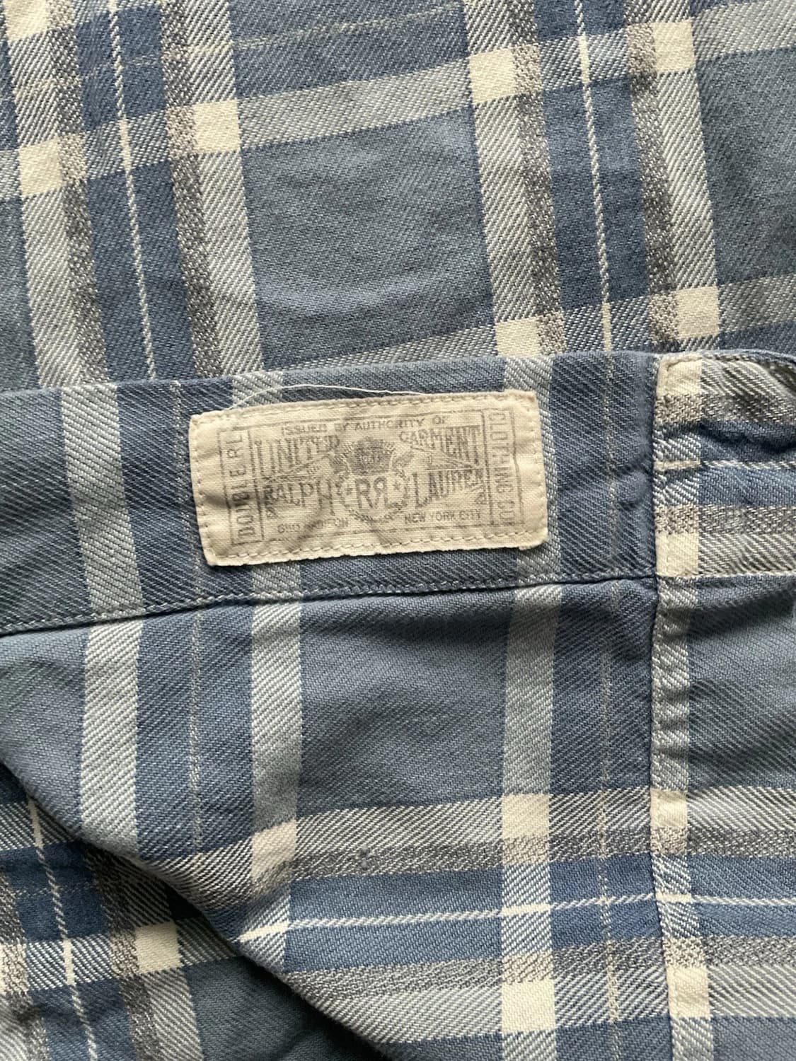 RRL 더블알엘 플래드 체크 워크 셔츠 상품이미지5