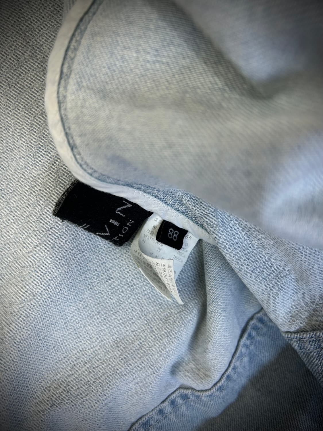 랑방 컬렉션 데님 자켓(호칭88/55~66가능) 상품이미지6