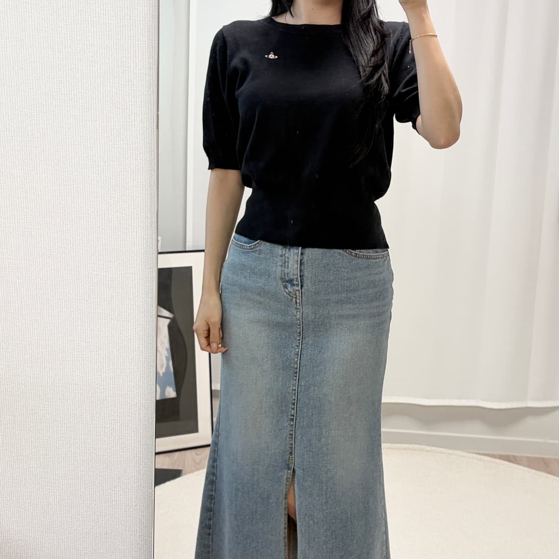 비비안웨스트우드 유넥 반팔 니트 상품이미지7