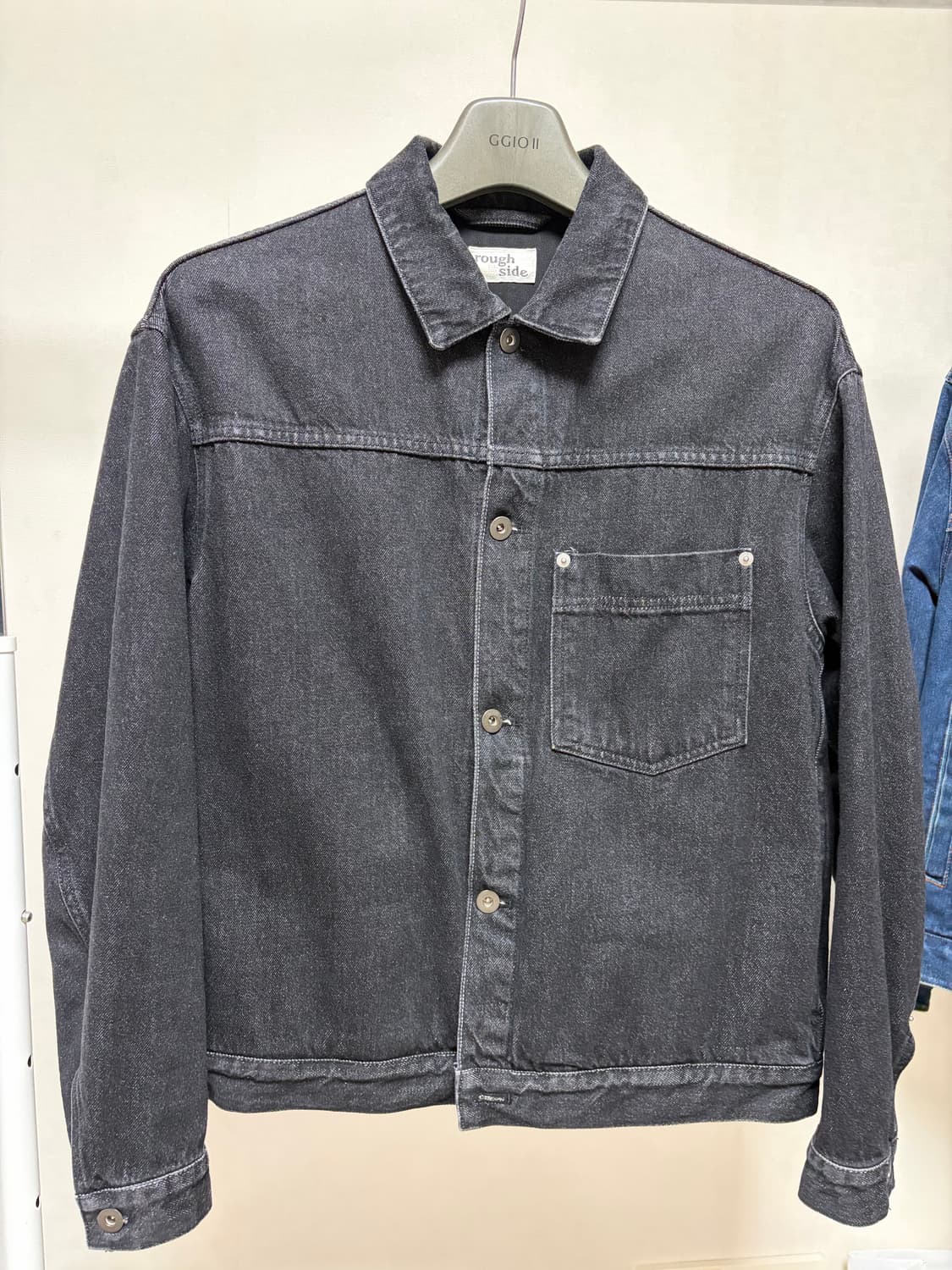 러프사이드 드레이프 데님 트러커 상품이미지1