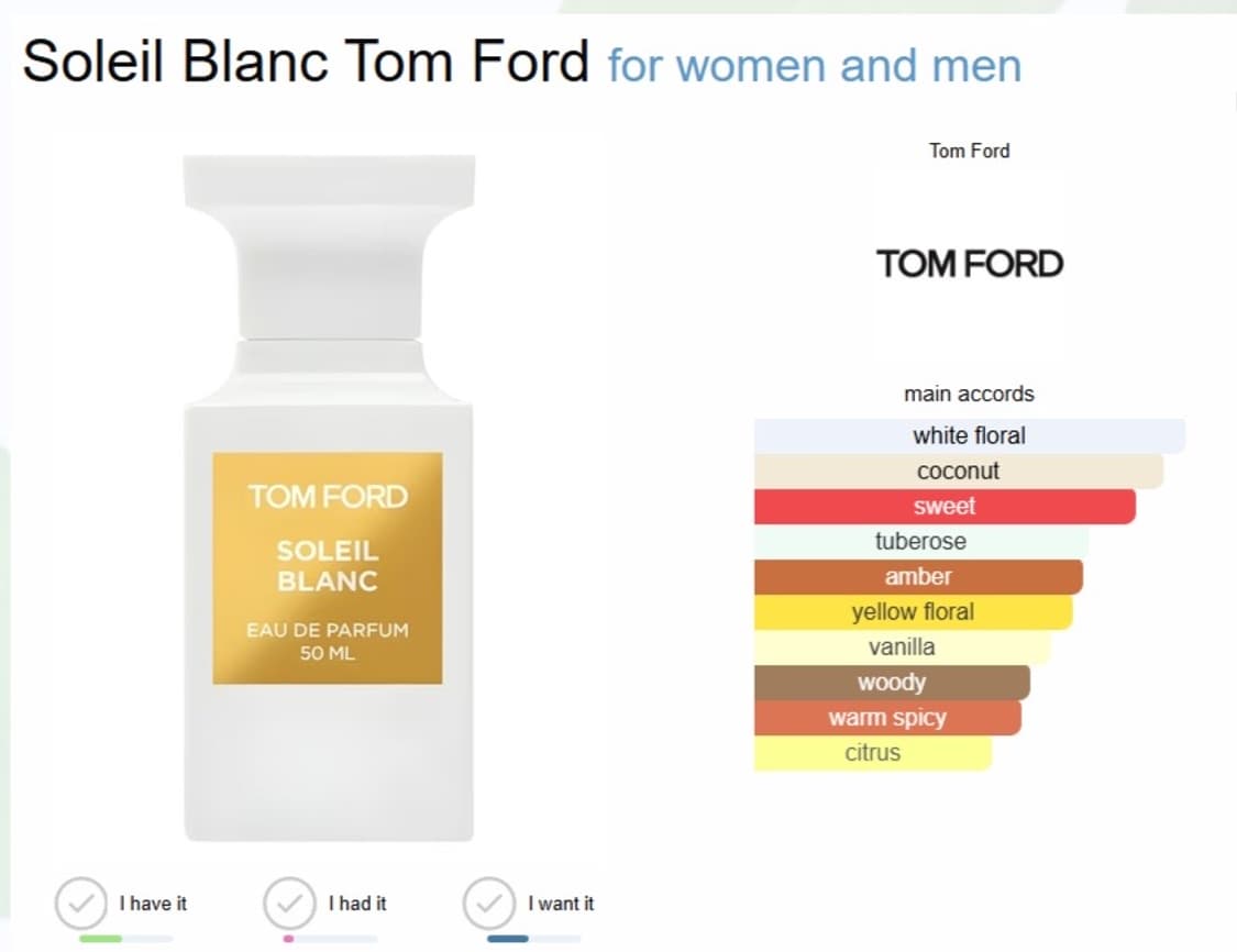 톰포드 솔레이블랑 50ml (97%이상) 상품이미지6