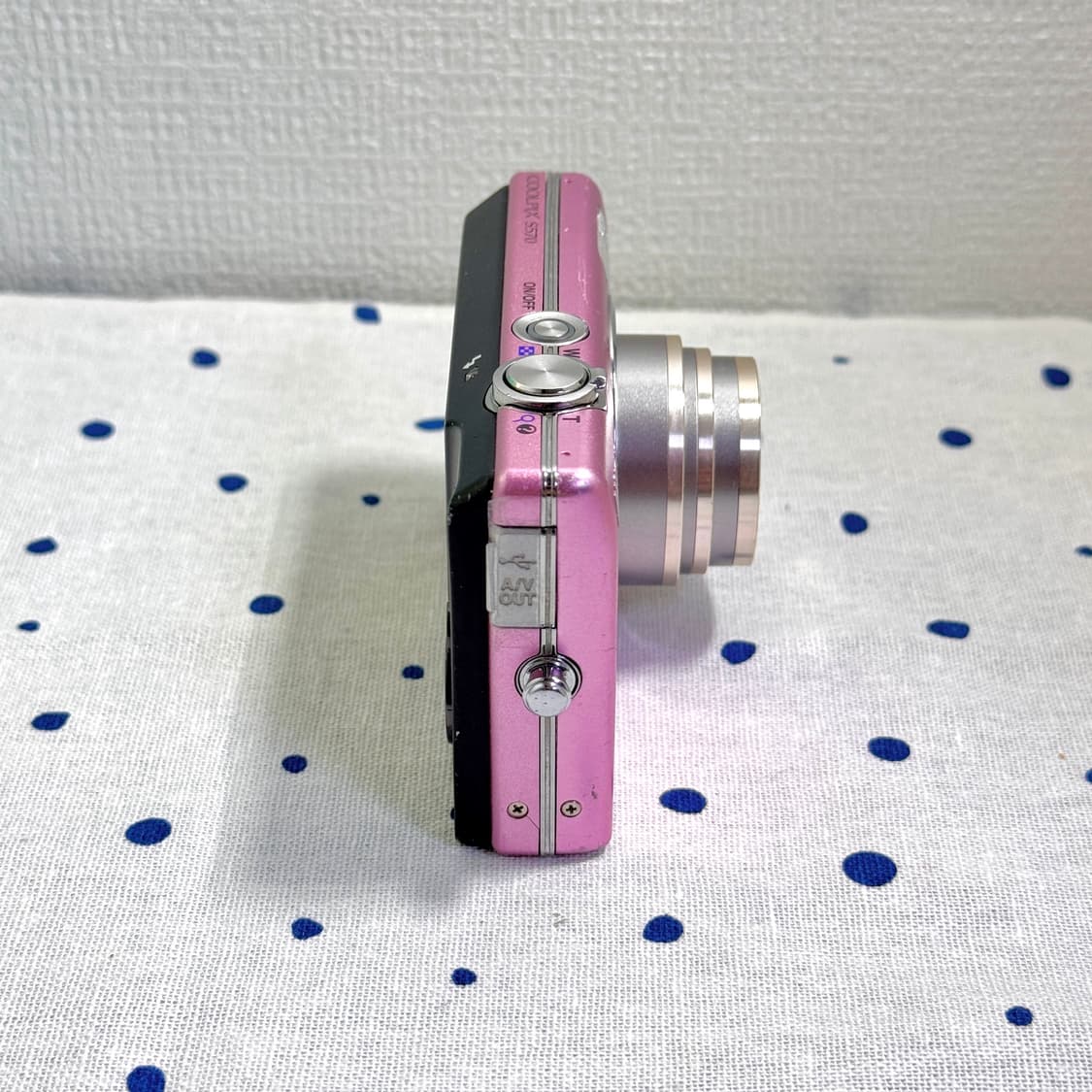 니콘 쿨픽스 S570 핑크 빈티지디카 상품이미지5