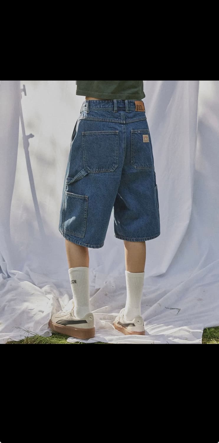 맥우드건 버나드 7907 카펜터 버뮤다 미디움인디고 쇼츠팬츠 상품이미지1