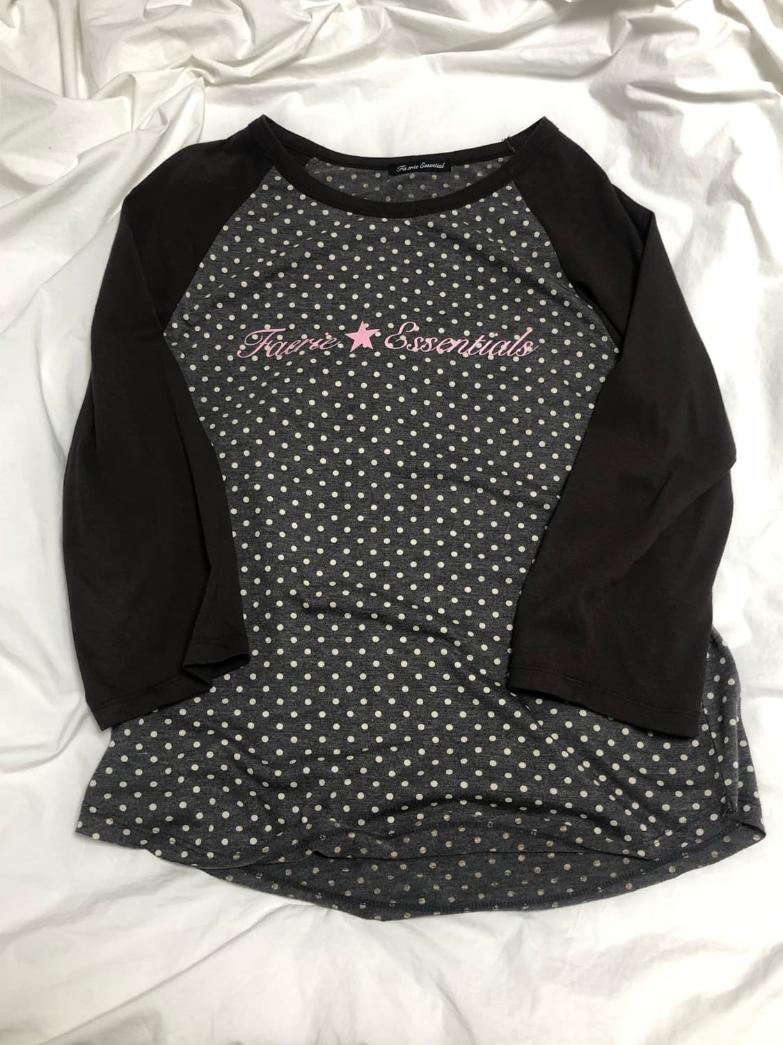 샵페어리 7부소매 도트 슬리브 상품이미지1