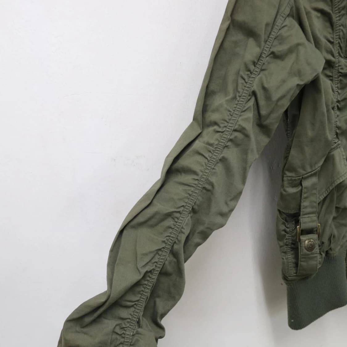 BLUE STRIVE Y2K 셔링 야상 자켓 64715 상품이미지8