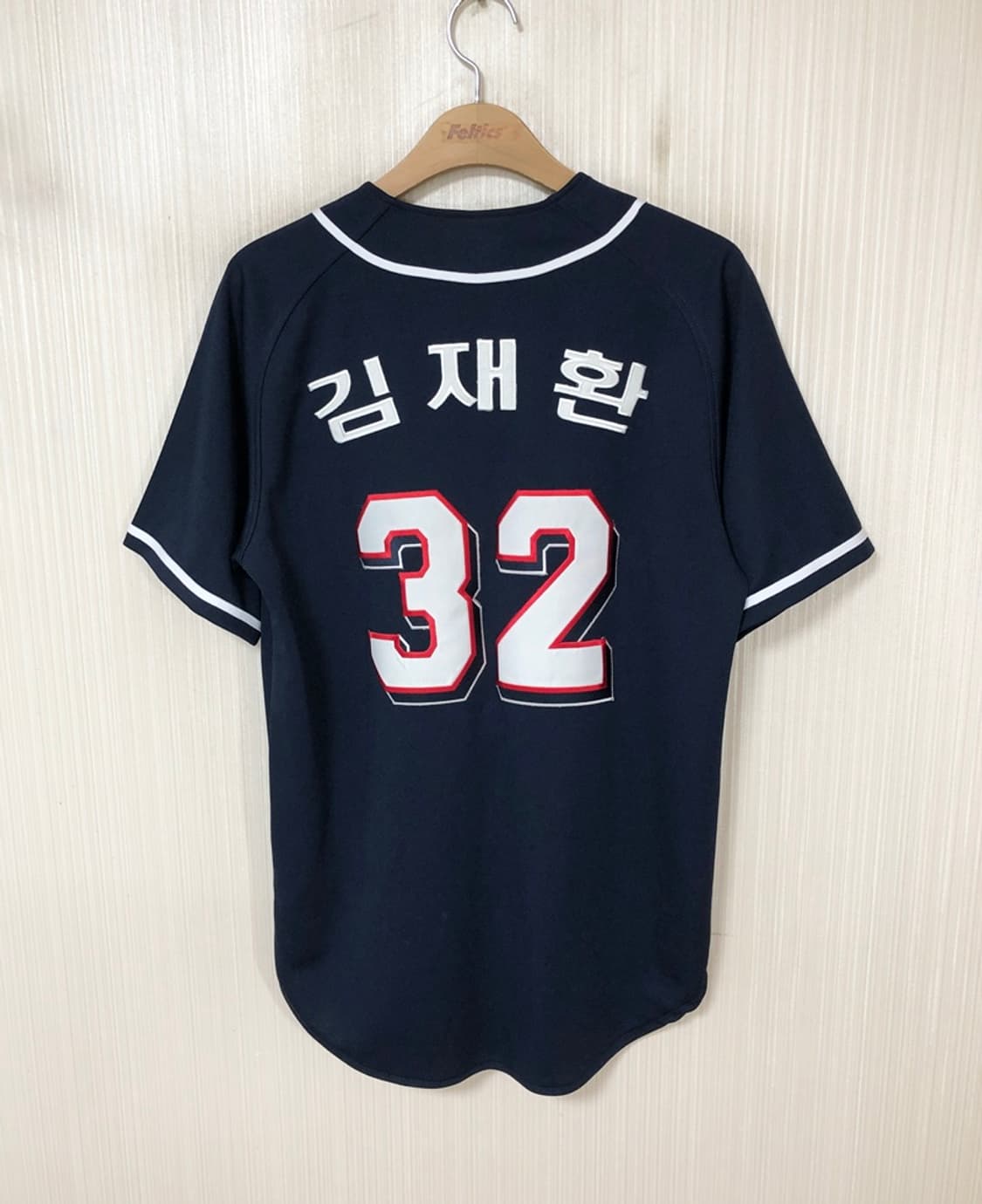 KBO 두산베어스 원정유니폼/져지 90(S) #32 김재환 상품이미지8