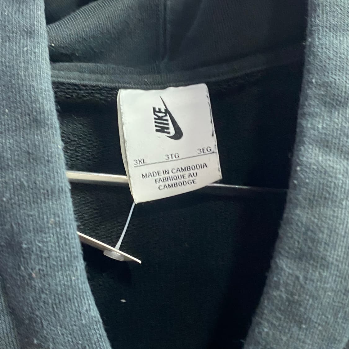 나이키 스우시 Nrg 블랙 후드 티 B3036 상품이미지4