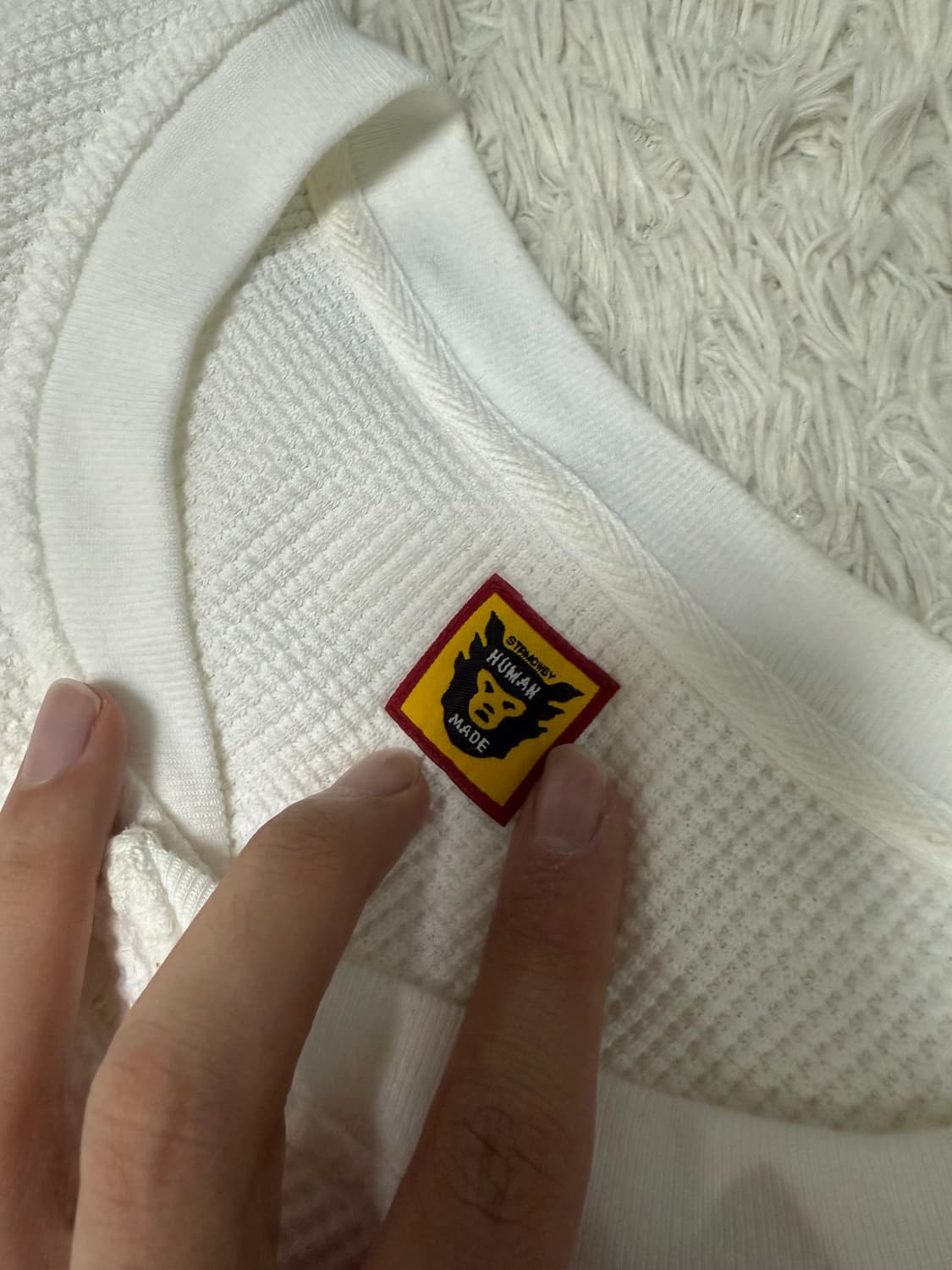(XL)휴먼메이드 24fw 와플 헨리넥 롱슬리브 상품이미지5