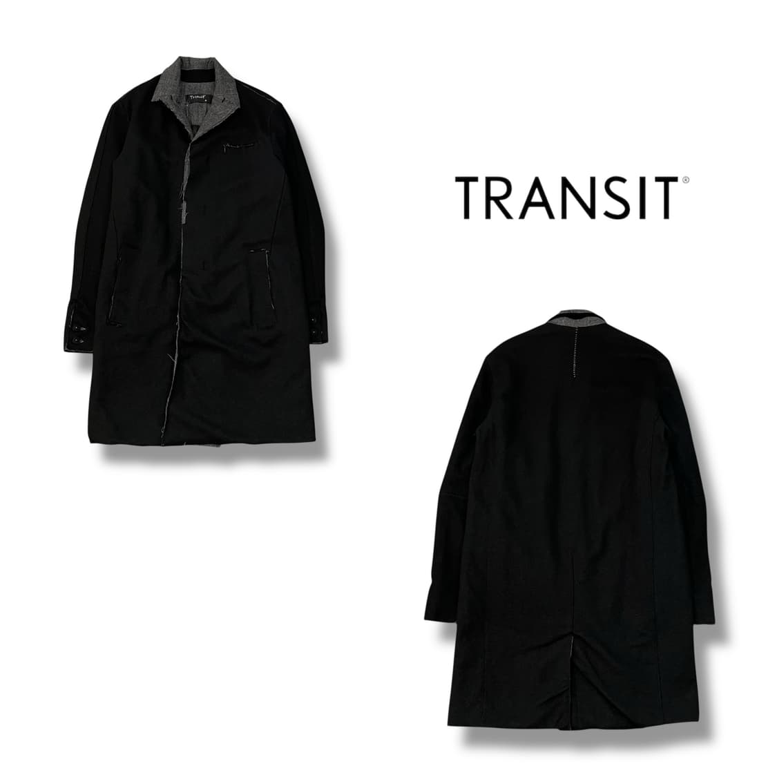  트랜짓 데드스탁 그런지 코트 y14350 상품이미지1