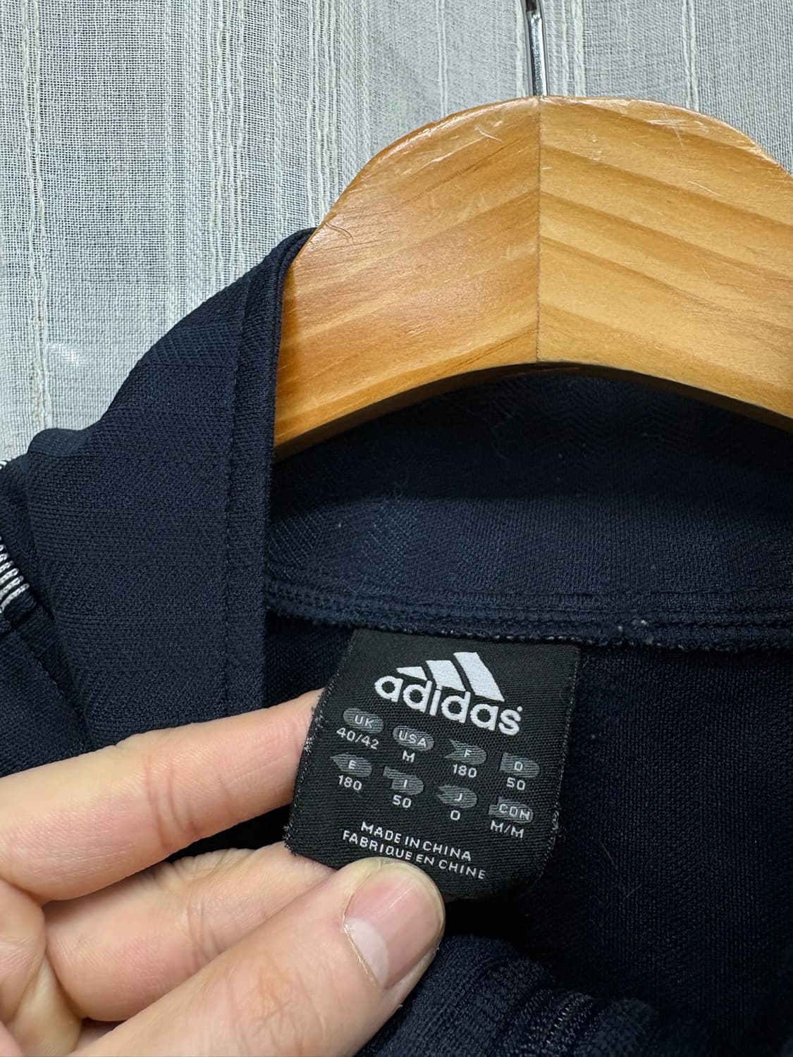 00s 아디다스 제페니즈 트랙탑 오버핏 집업 져지 Size: M 실측 X 상품이미지5