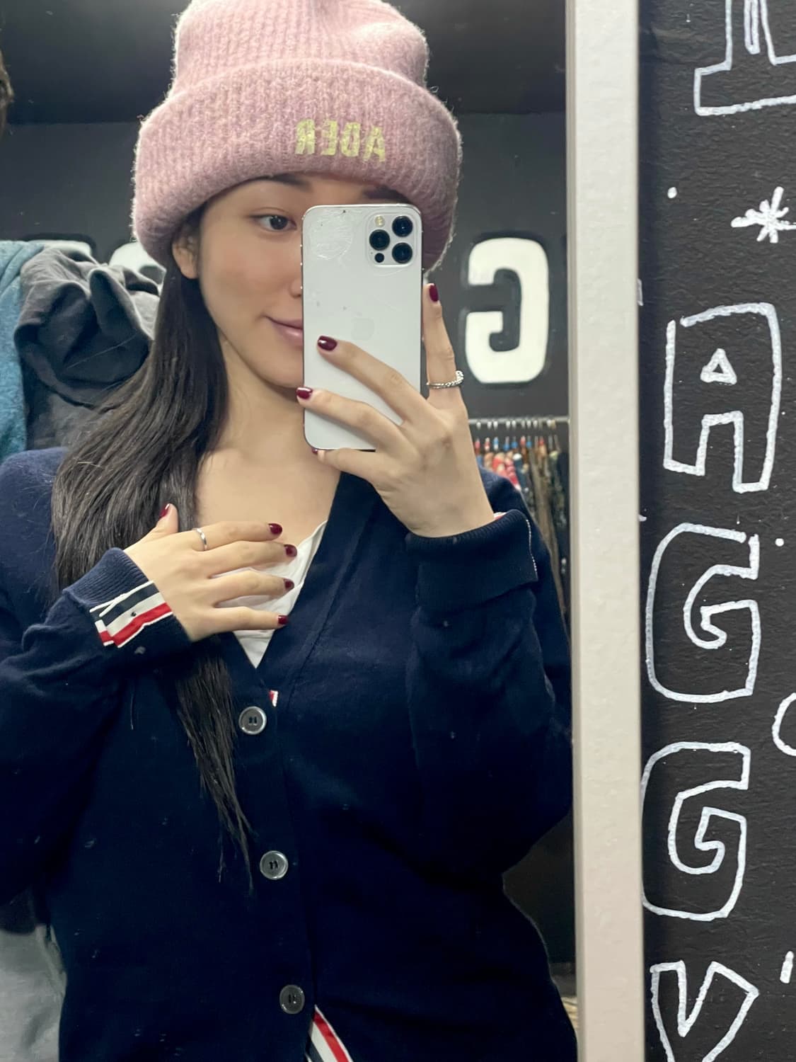 Ader error 아더에러 마스크 비니 상품이미지1