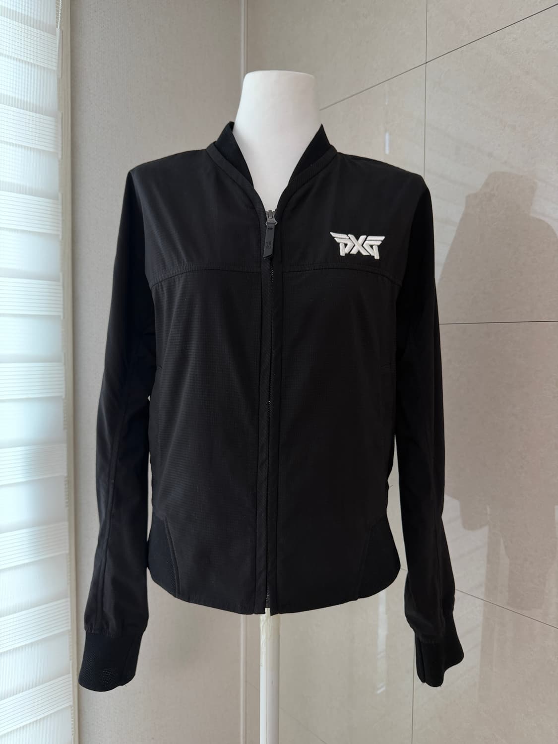 PXG 블랙 블루종 바람막이 자켓 M 상품이미지1