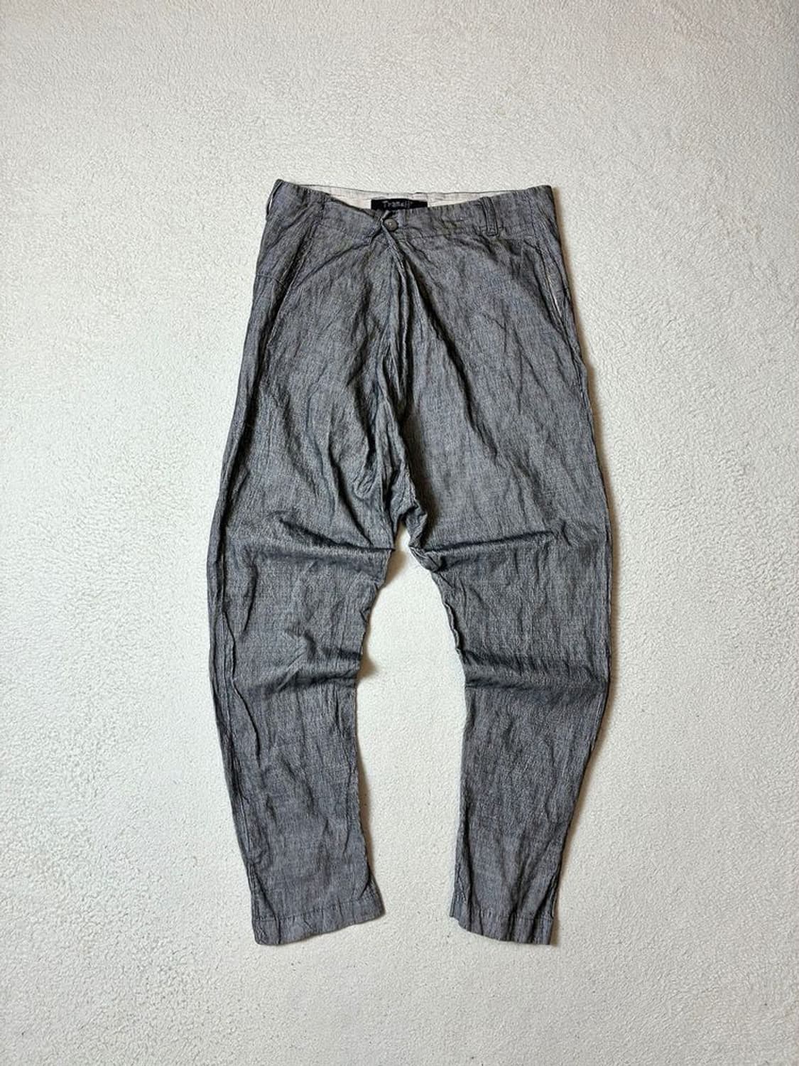 트랜짓 이태리 린넨 배기 스트레이트 팬츠 PN7675 상품이미지1