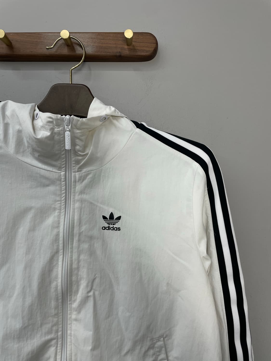 아디다스 오리지널스 트레포일로고 바람막이 자켓 H1334 상품이미지3
