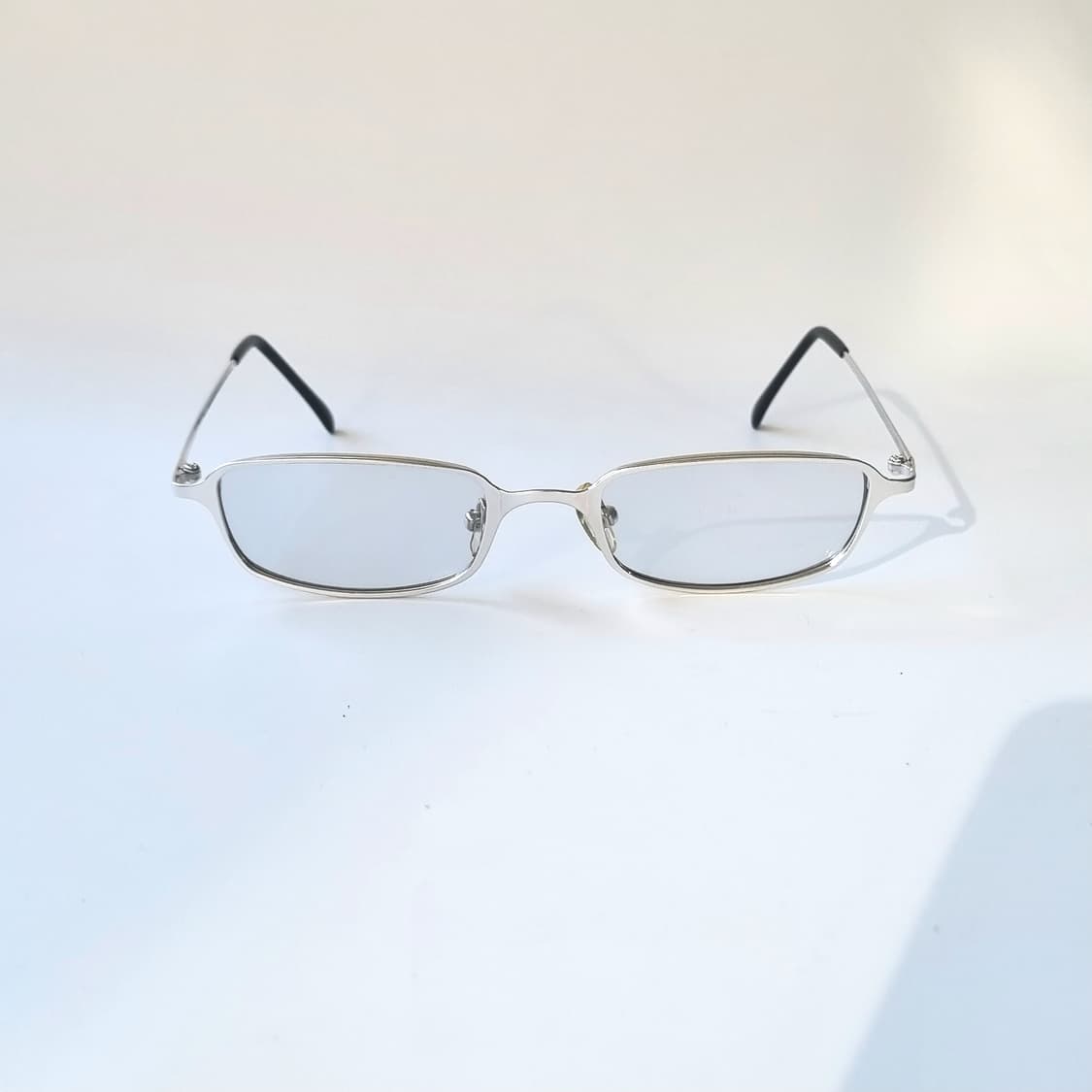 데드스탁 긱시크 사각 실버 안경테  490 상품이미지3