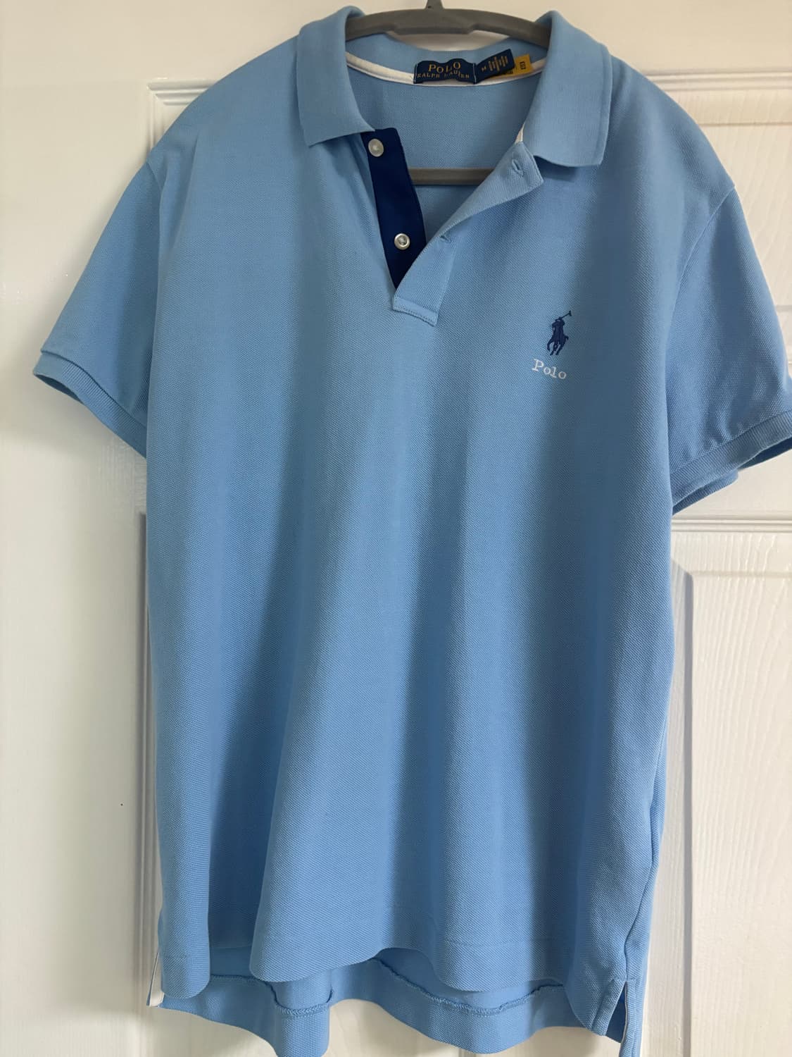 폴로 랄프로렌 pk 카라티셔츠 블루 여성용m 상품이미지1