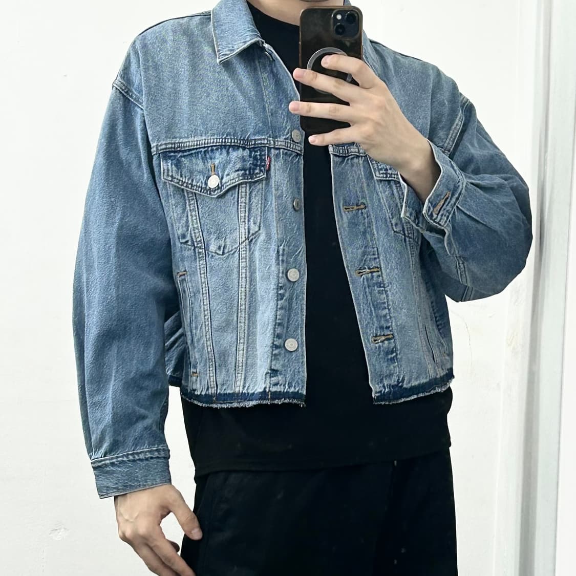 리바이스 플라워 커스텀 데님 자켓 상품이미지4