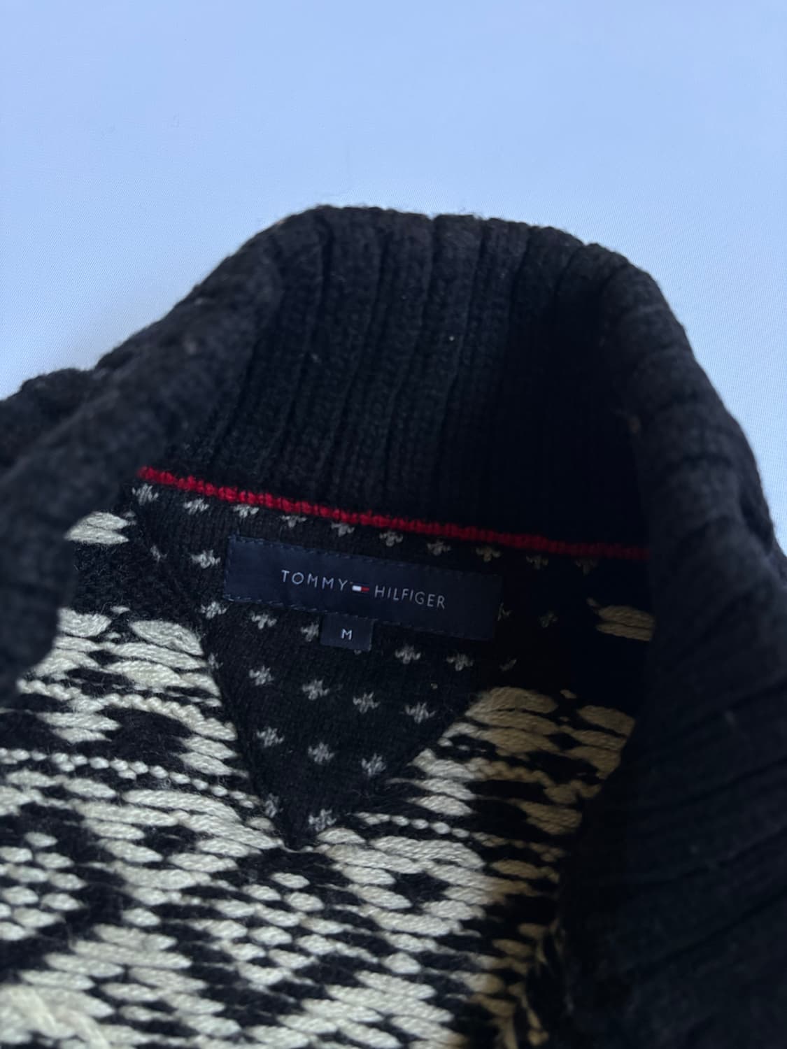 타미힐피거 빈티지 버튼 니트 상품이미지4