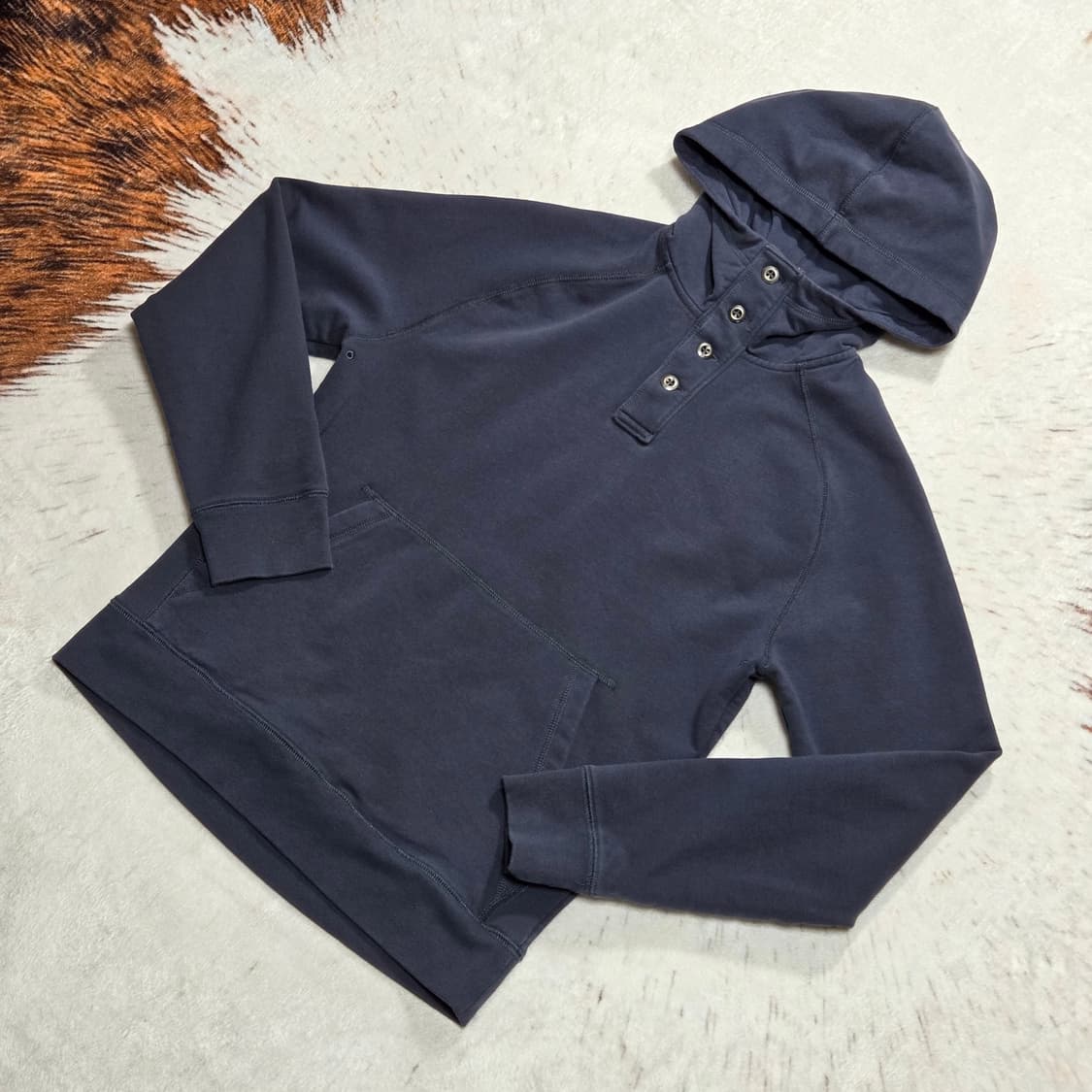 일본 빈티지 하이넥 후드티 상품이미지1