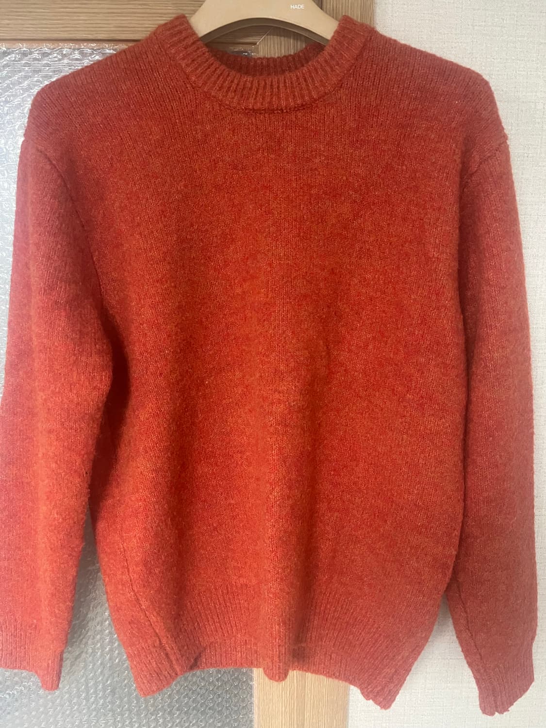 르마드 울 오버핏 라운드 니트 상품이미지2