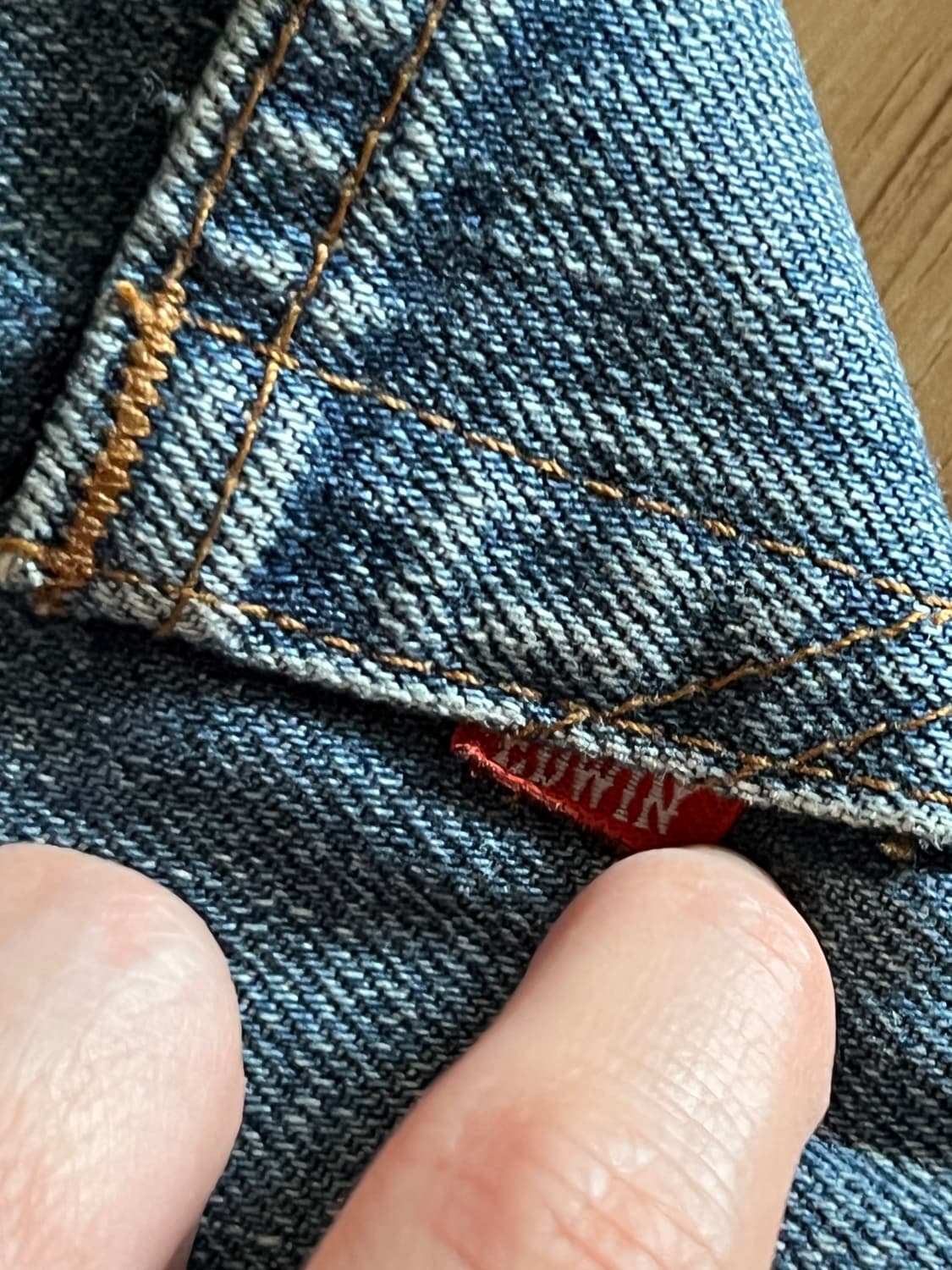 에드윈 부츠컷 청바지 상품이미지4