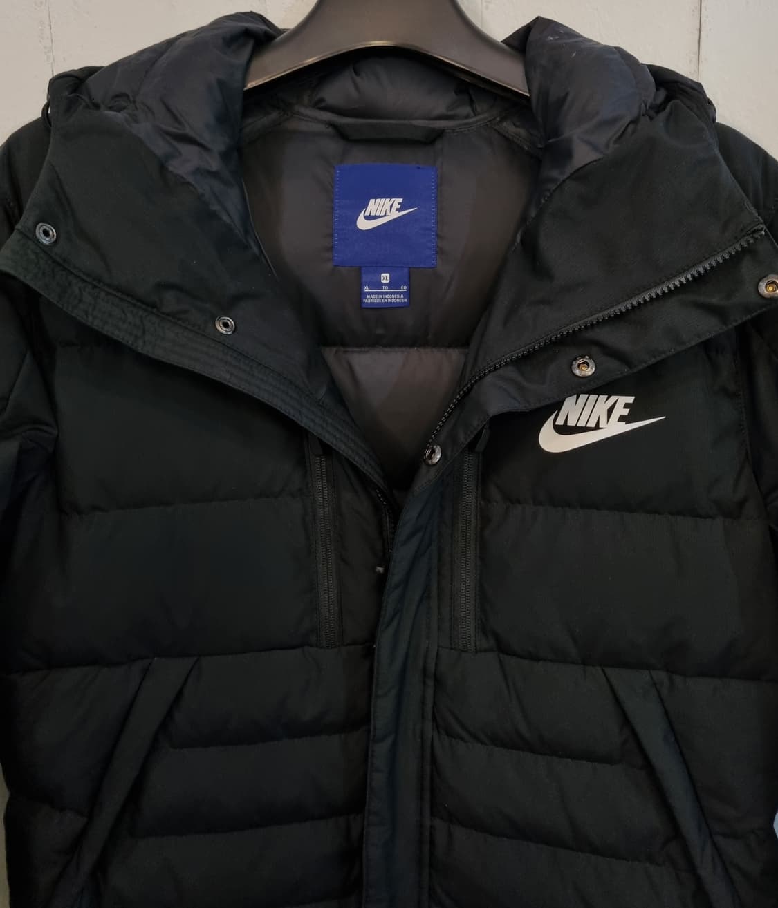 나이키 오리털 롱패딩 XL 블랙 상품이미지3