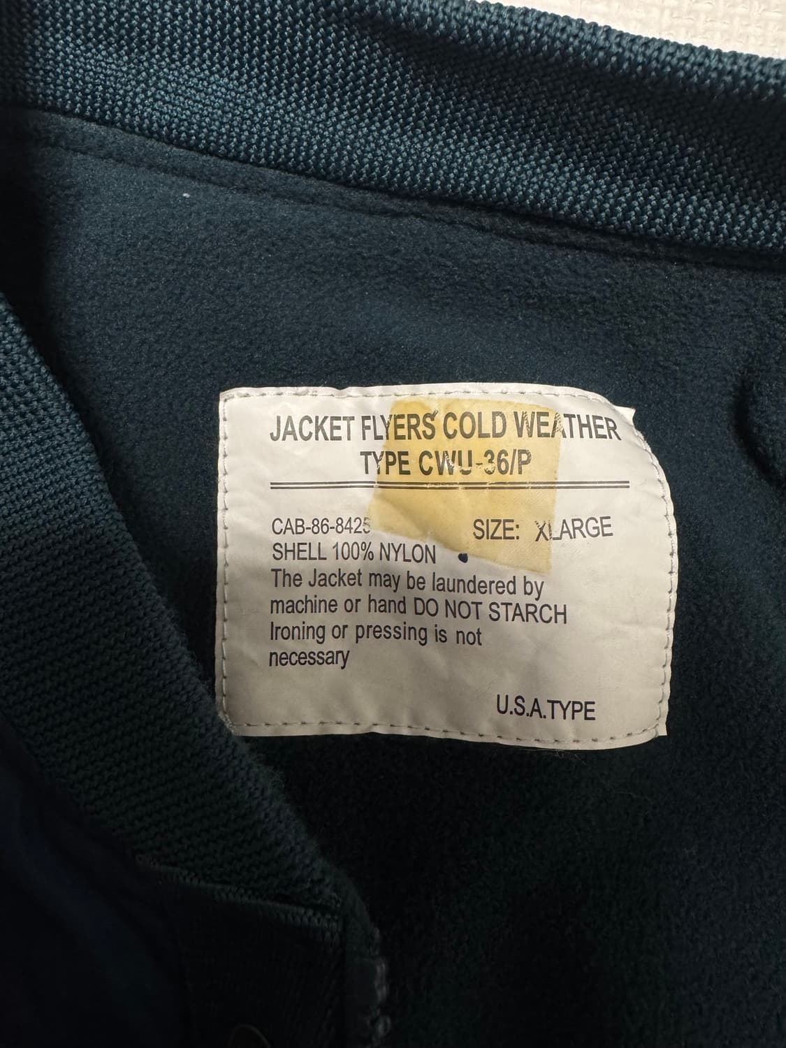 미국 공군 type CWU-36/P 베스트 상품이미지3