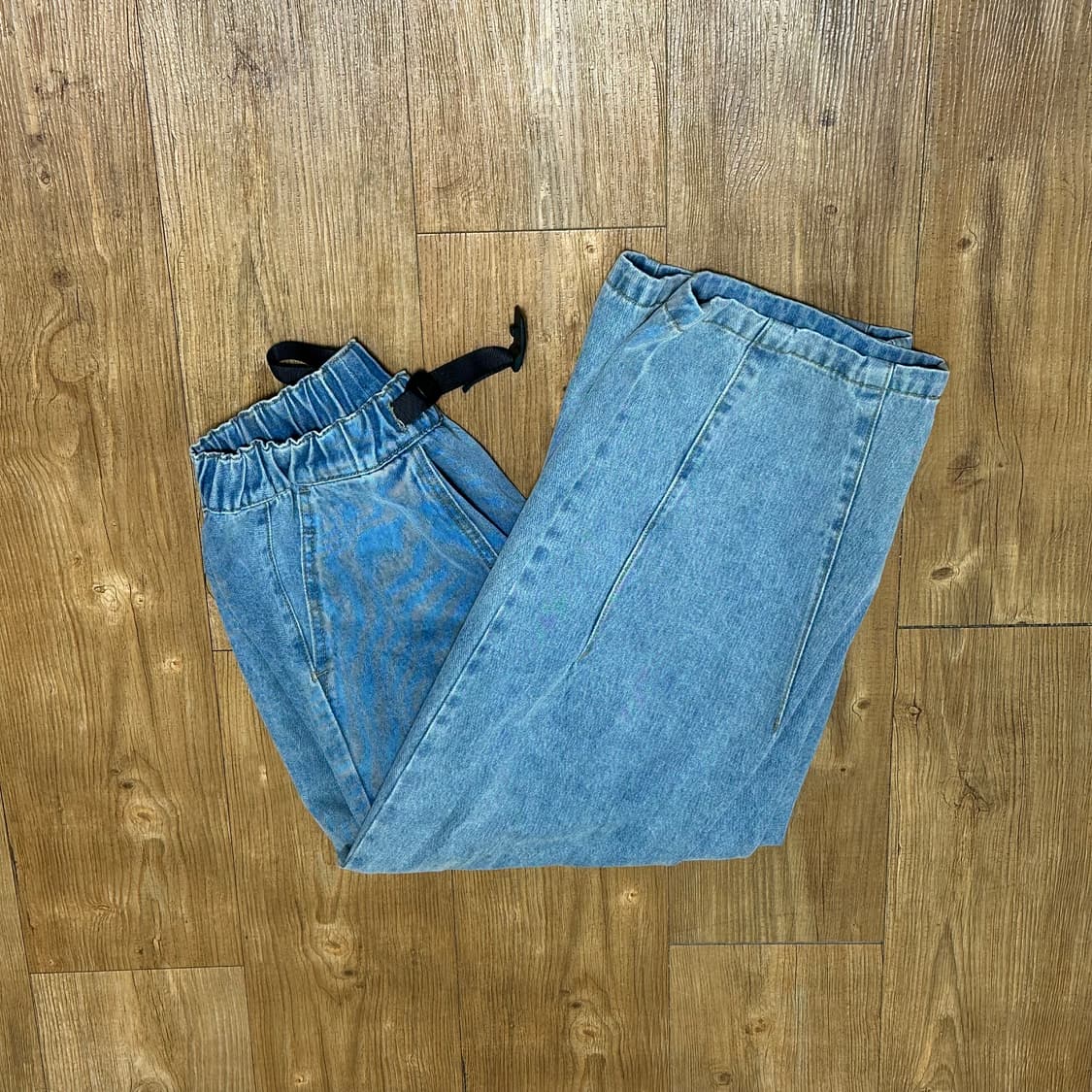 미니멀프로젝트 와이드 데님 팬츠 상품이미지2