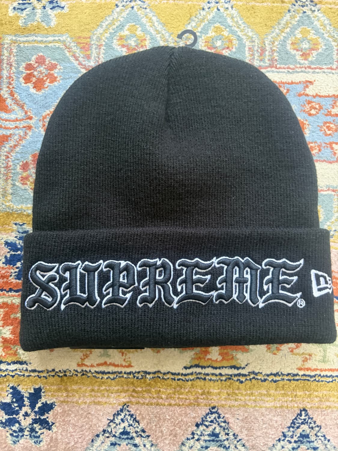 슈프림 Supreme New Era Old English Beanie 상품이미지4