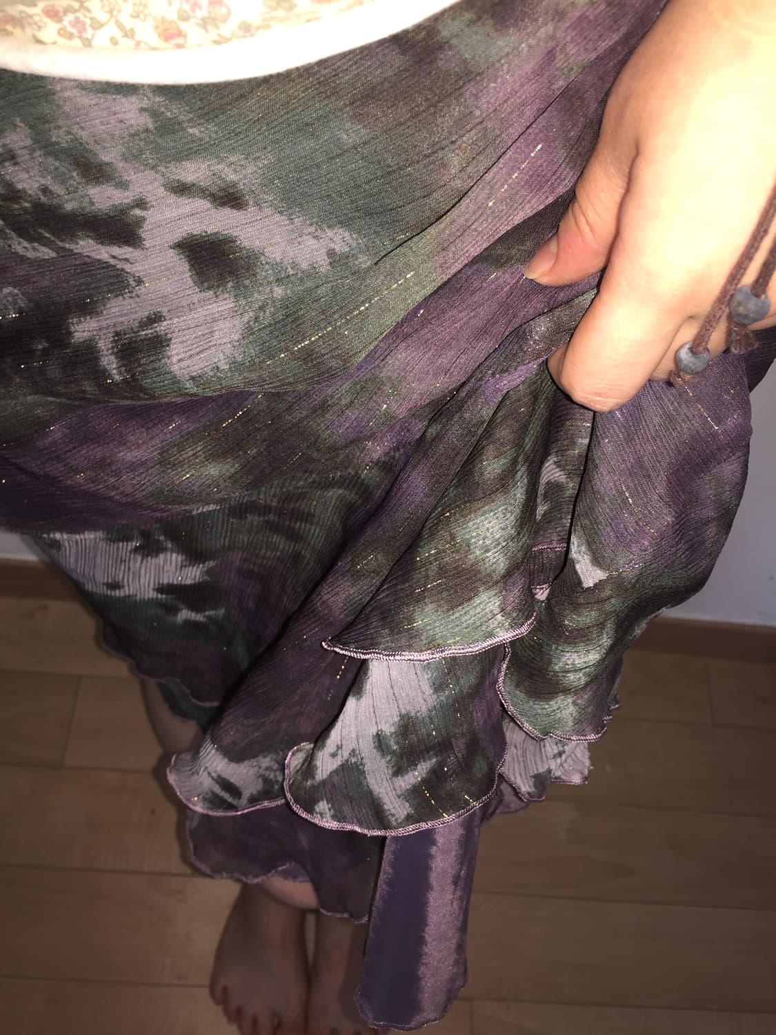 빈티지 디테일 스커트 상품이미지3