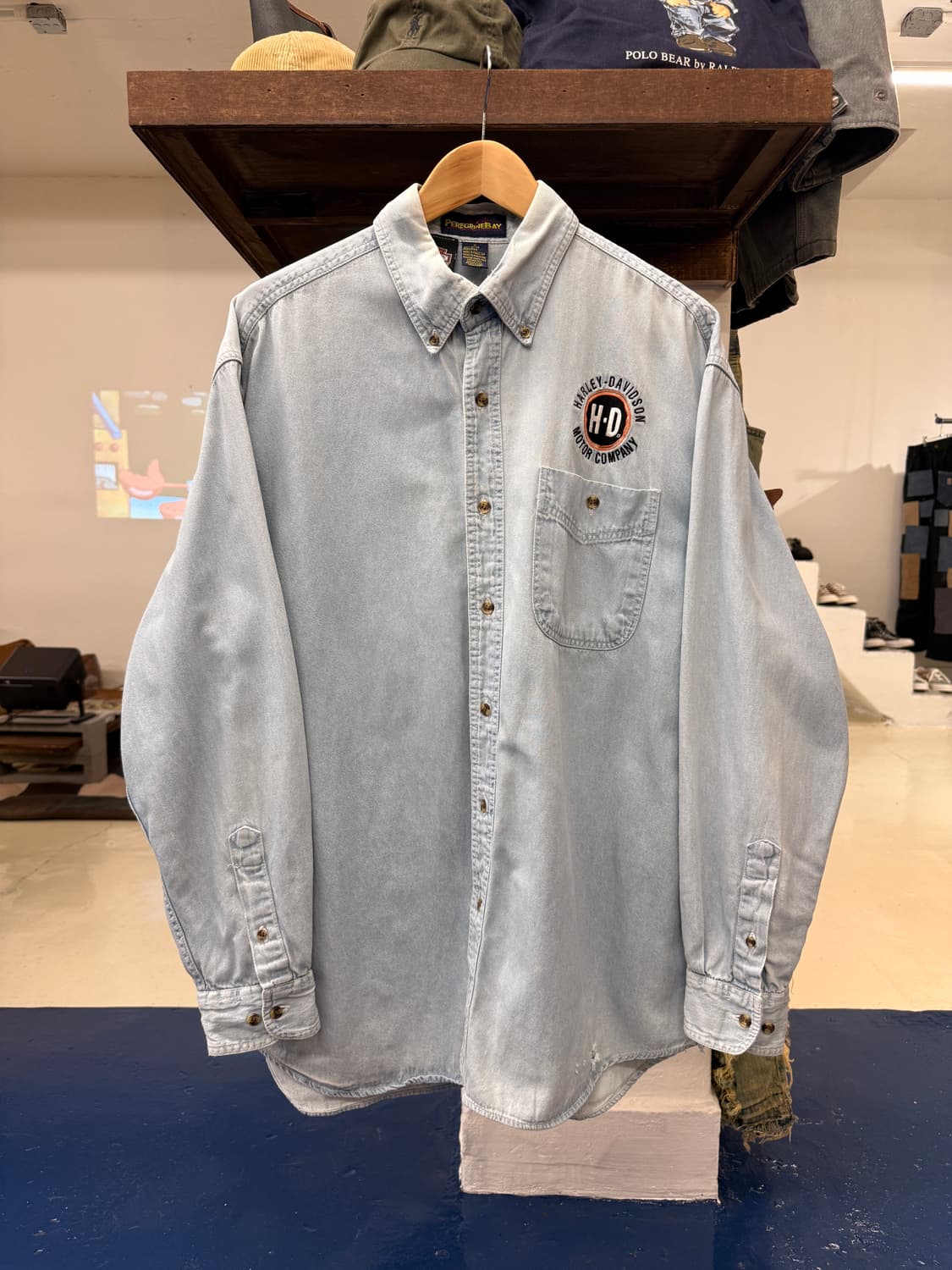 H-D 할리데이비슨 데님 셔츠  상품이미지4