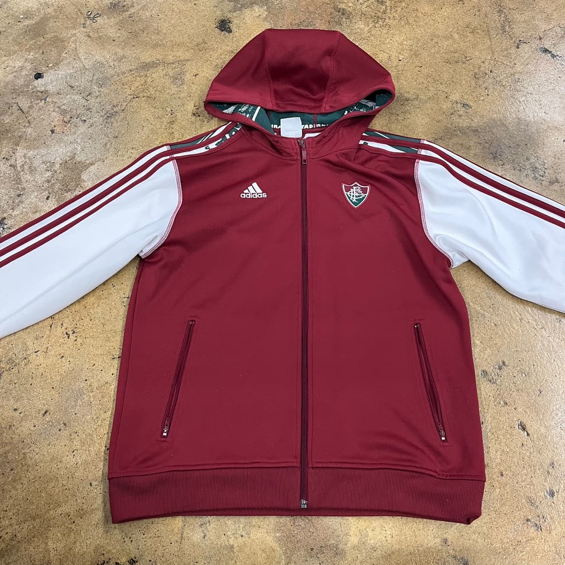 [정품/105] 아디다스 플루미넨시 후드 집업 져지 b18 상품이미지3