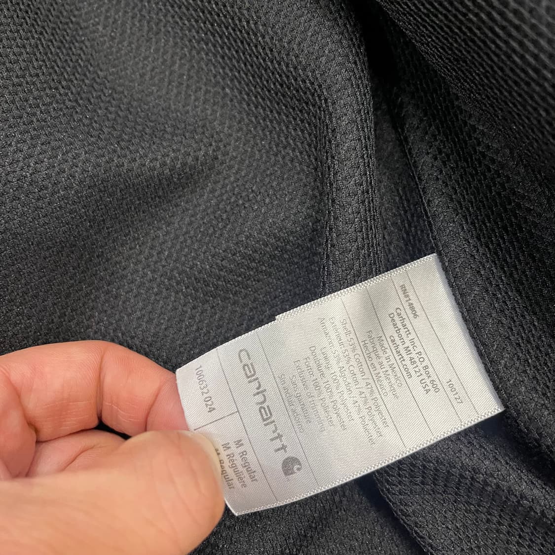 칼하트 써멀 후드집업 상품이미지6