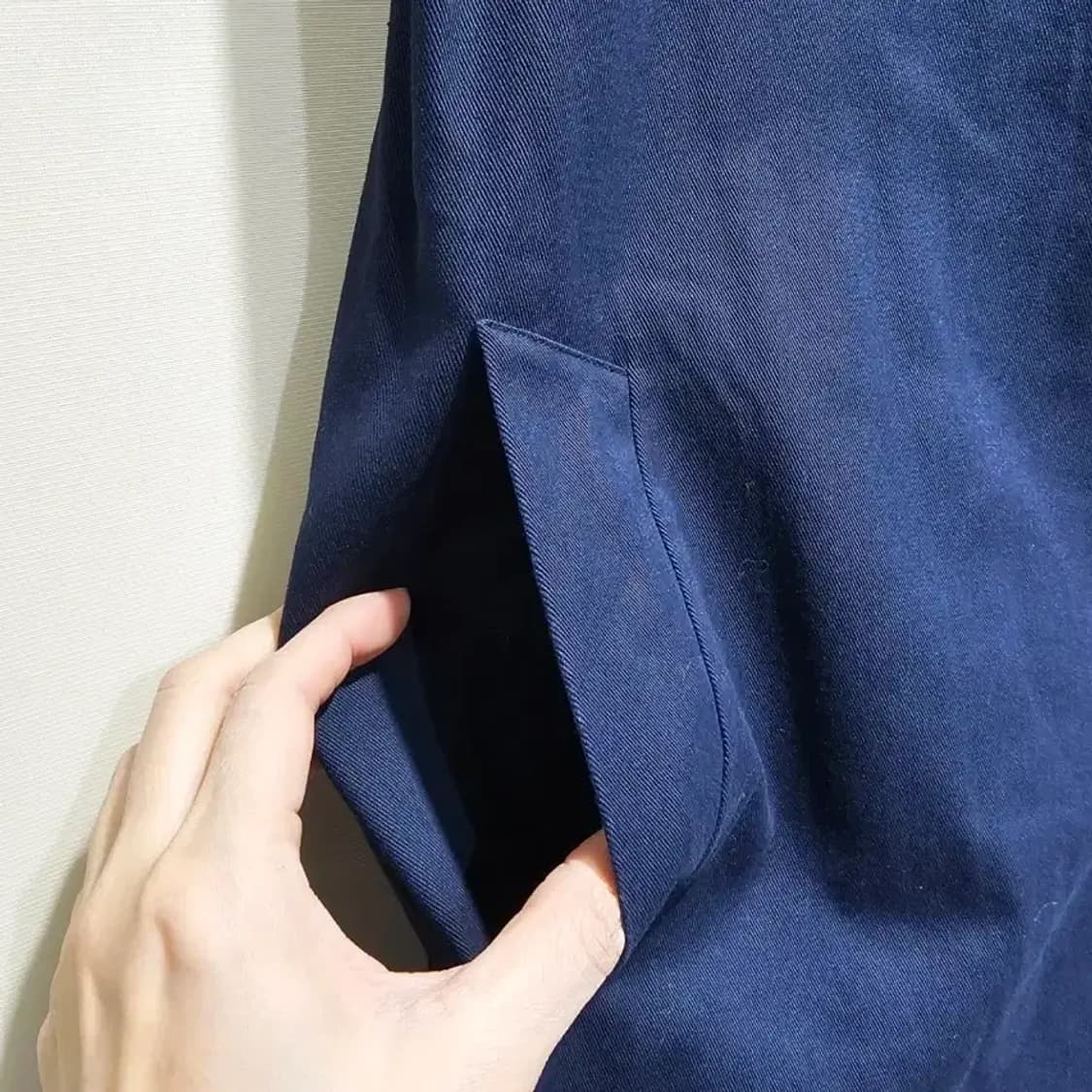 구호(KUHO) 네이비 롱 베스트 ~55반 상품이미지7