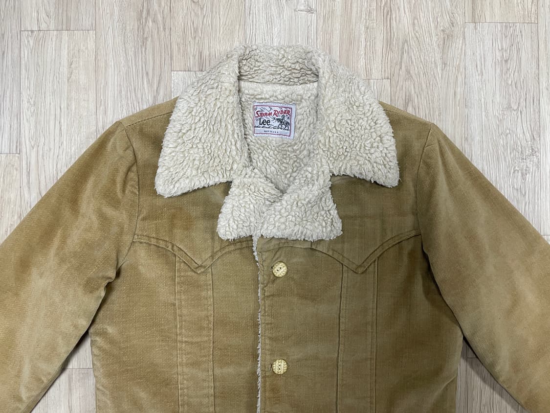 100) 80s Lee 웨스턴 코듀로이 양털코트(미제)RRL&LVC&폴로 상품이미지6
