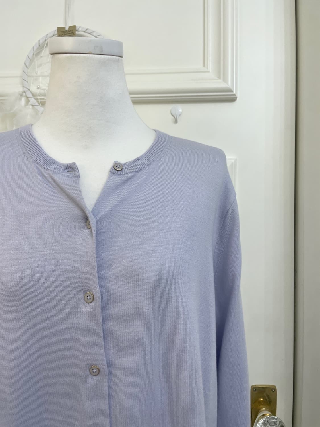 blueberry button point soft cardigan 상품이미지6