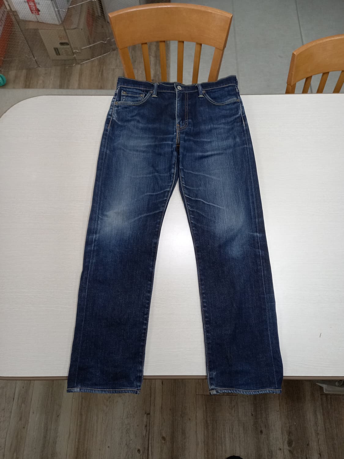 32 리바이스513 워싱 스판 일자진 진청 32-297 상품이미지1