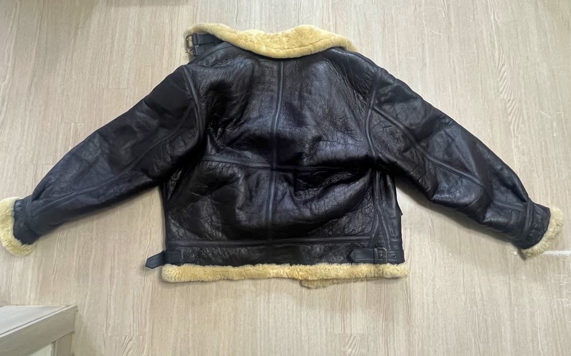[XL] 양털 양가죽 무스탕 무통 자켓 B-3 B-6 상품이미지6
