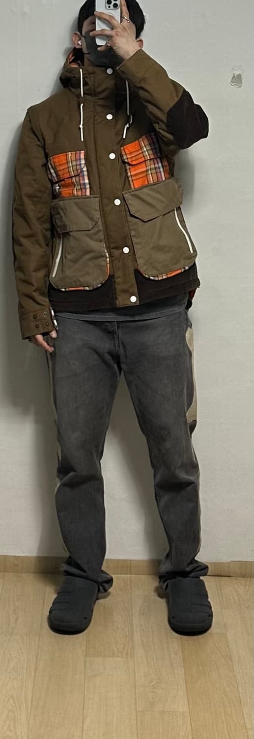 아디다스 버튼 윈터자켓 상품이미지4