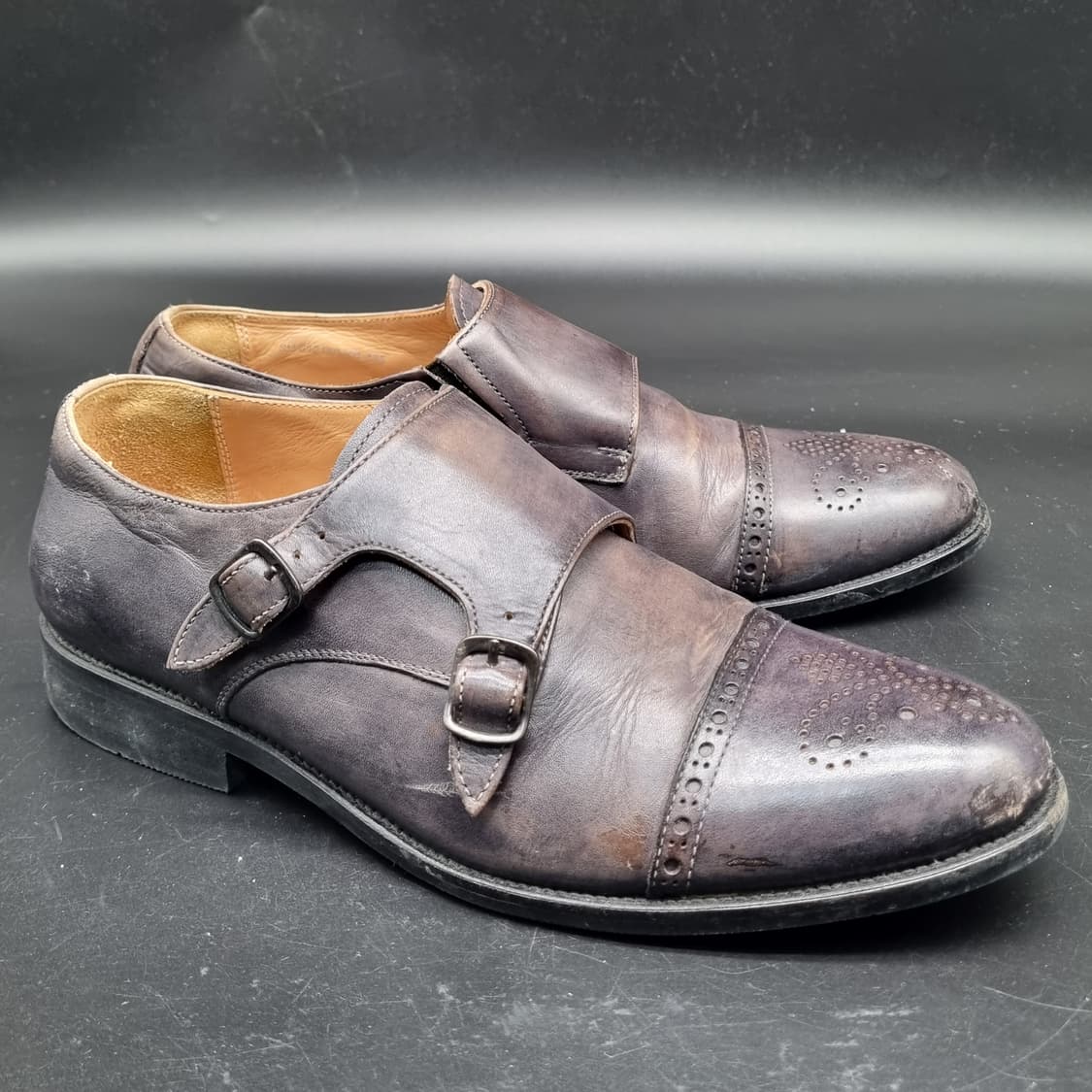 무크 레더 남성로퍼 실사이즈275 상품이미지1