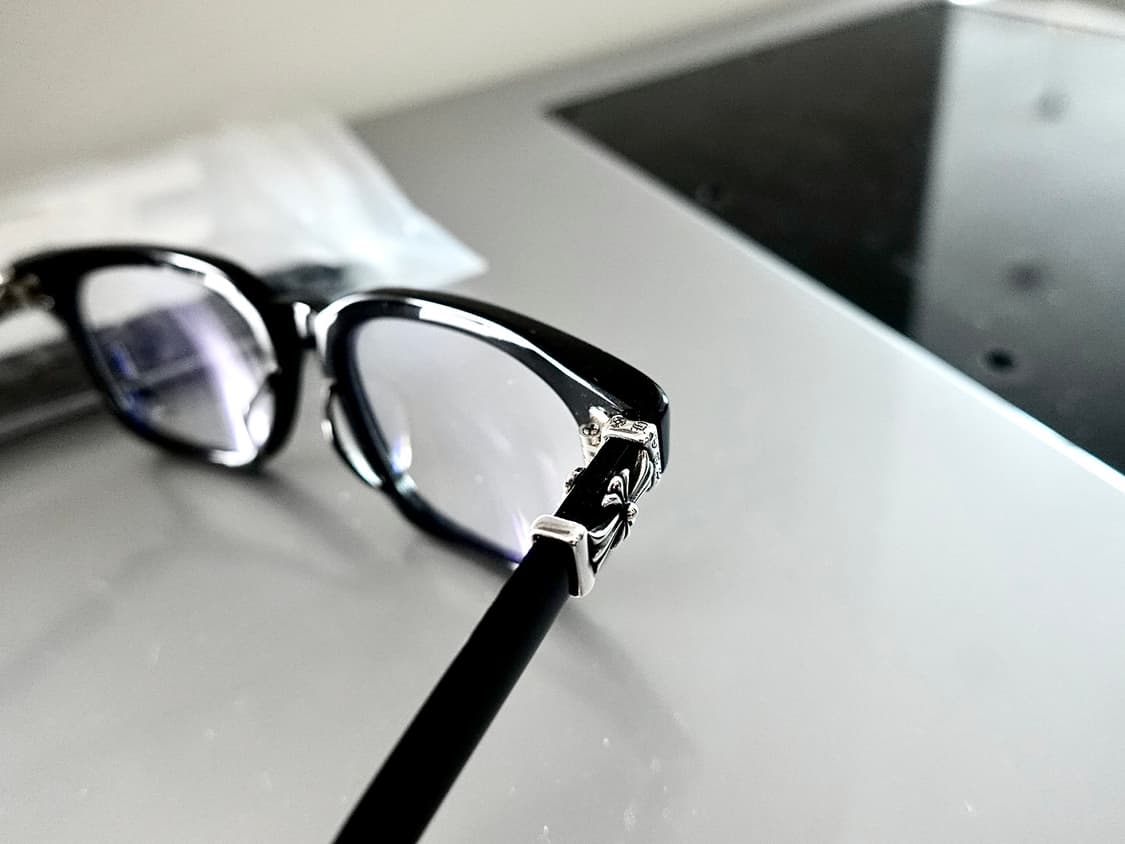 크롬하츠 콕스어커 블랙/실버 안경 상품이미지6