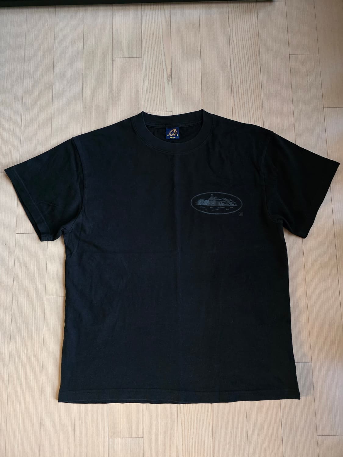 코르테이즈 알카트라즈 로고 반팔티 트리플블랙 S 상품이미지1