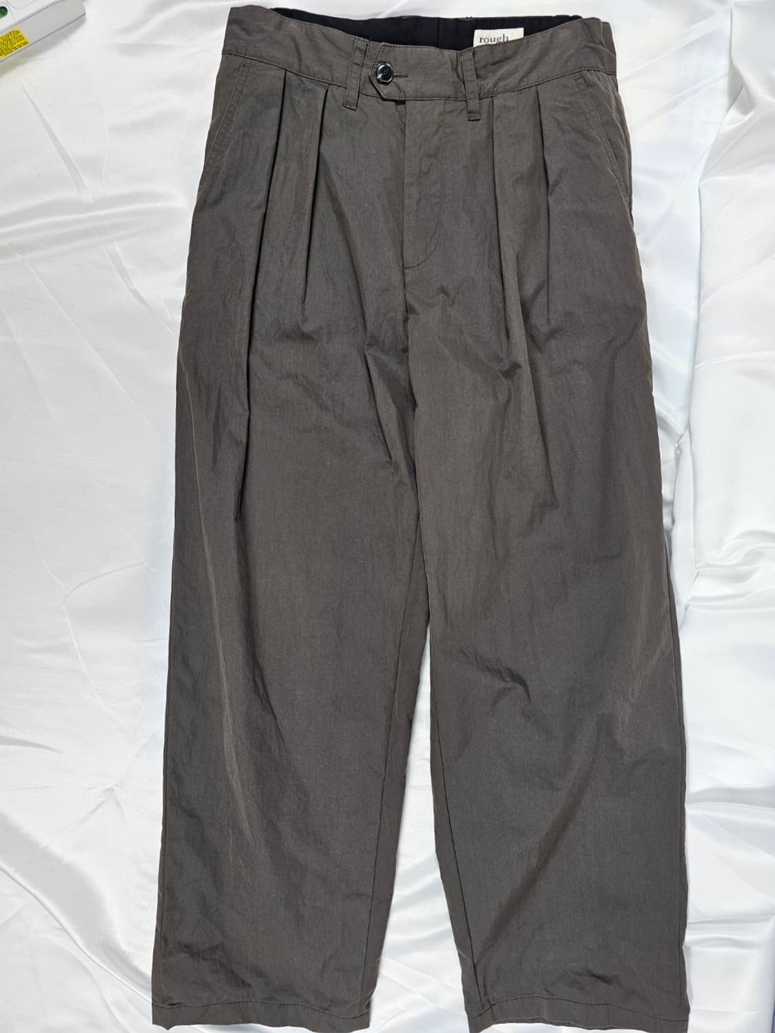 러프사이드투턱와이드팬츠 상품이미지1