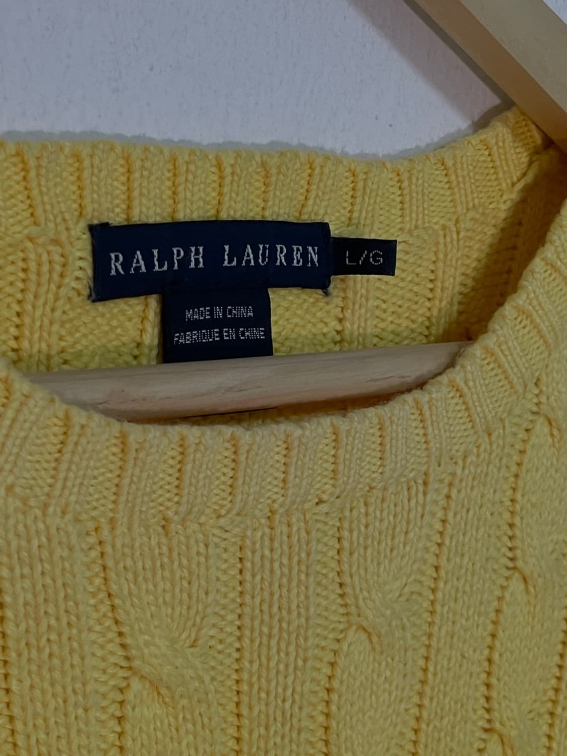 폴로 꽈배기 포니 니트
 상품이미지6