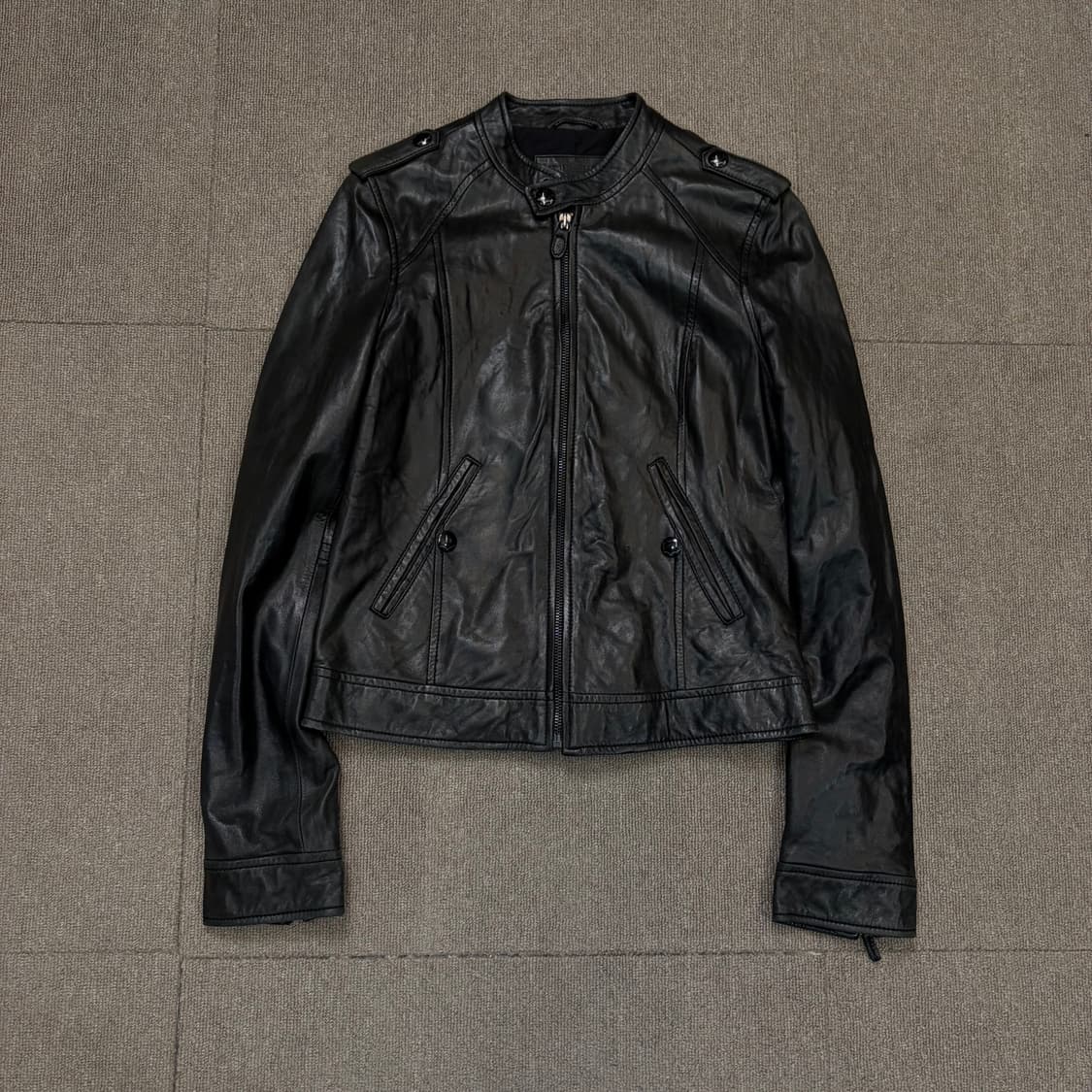 levis 리바이스 우먼스 레더 자켓 m 상품이미지1